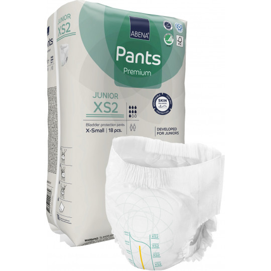 Ropa Interior Absorbente ABENA Junior XS2 Premium - Protección Óptima
