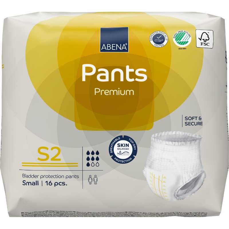 Paquet de couche Abena S2 de face