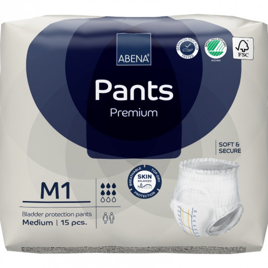 Pantalones Absorbentes ABENA Pants Premium M1 - Confort y Protección