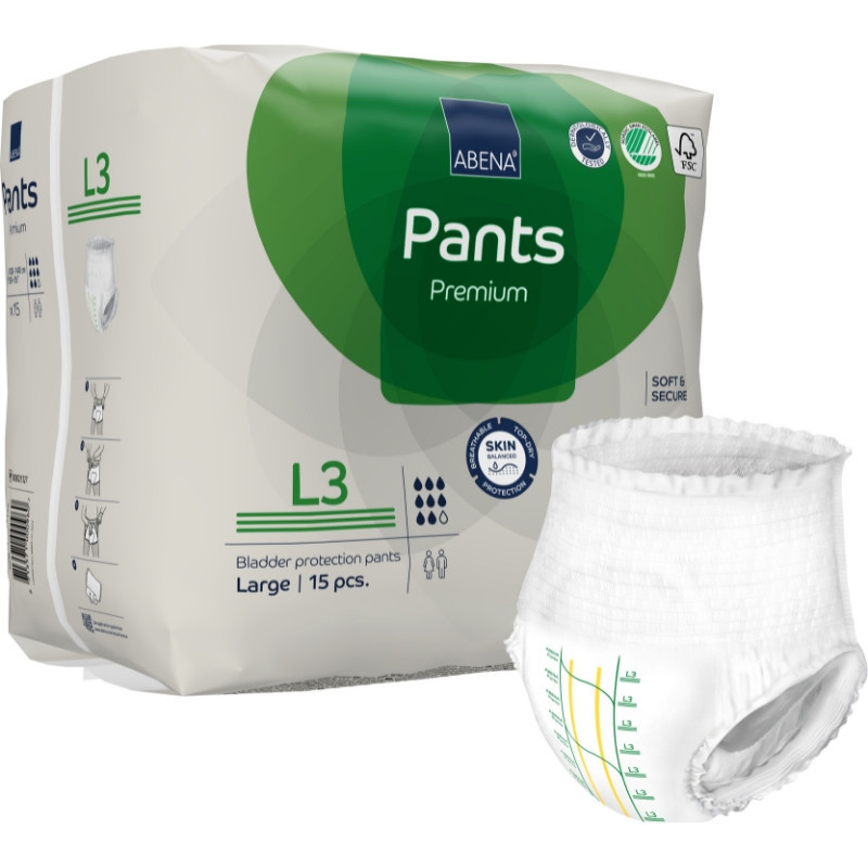 Mutande Assorbenti ABENA Pants Premium L3 - Comfort e Protezione