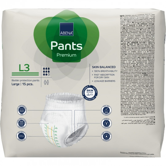 Pantalones Absorbentes ABENA Pants Premium L3 - Confort y Protección