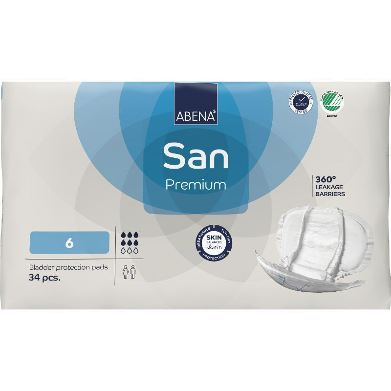 ABENA San 6 - Protector Anatómico Incontinencia 1600 ml