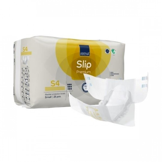 ABENA Slip Premium S4 - Paquet de 25 protections de nuit.