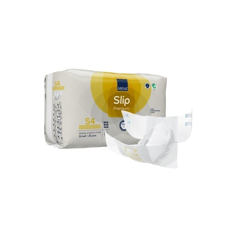 ABENA Slip Premium S4 - Paquet de 25 protections de nuit.