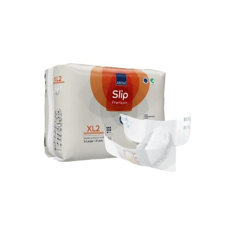 ABENA Slip Premium XL2 - Paquet de 21protections de jour.