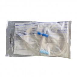 Poche collectrice urinaire 1,5L stérile vidangeable