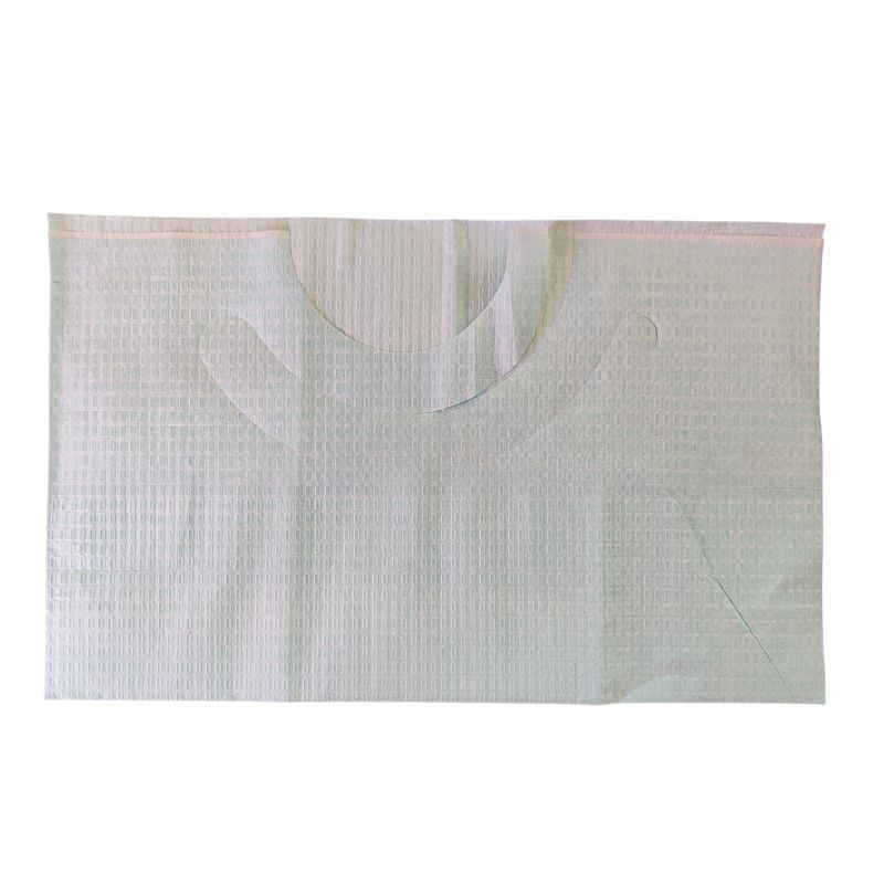 Bavoirs Jetables Adulte 3 Plis - Protection Absorbante et Imperméable