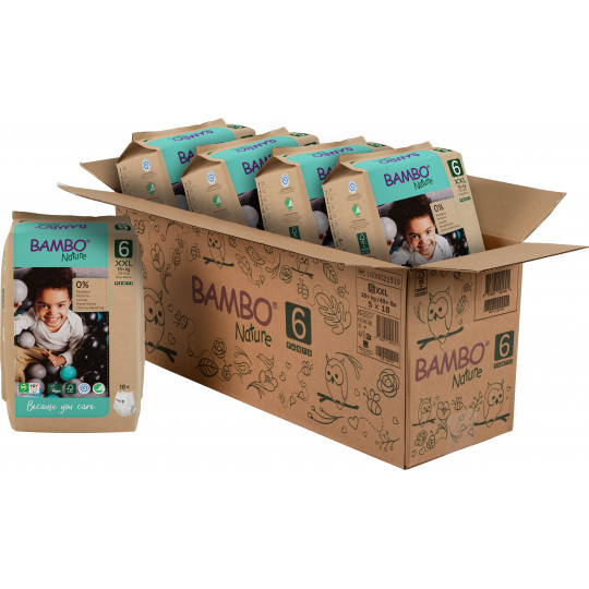 Pannolini a mutandina Bambo Nature T6 - 16 a 30 kg - Ecologici