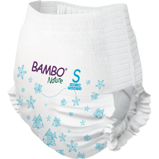 Couches de bain Bambo Nature - 7 à +12 kg - Protection anti-fuites