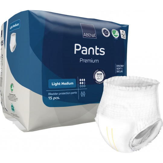 ABENA Pants Light M - Protection for light to moderate incontinence