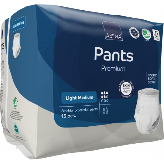 ABENA Pants Light M - Protection for light to moderate incontinence