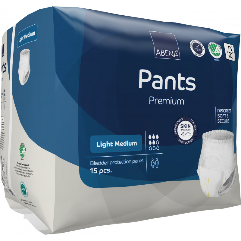 ABENA Pants Light M - Protection for light to moderate incontinence