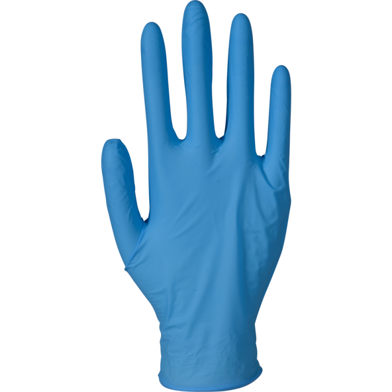 Gants nitrile bleu 240mm 100 pcs