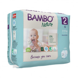 Couche bébé éco-responsable Bambo Nature T2