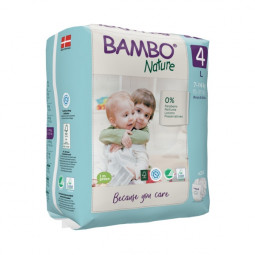 Couche bébé éco-responsable Bambo Nature T4