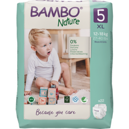 Couche bébé éco-responsable Bambo Nature T5