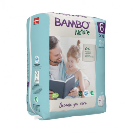 Couche éco-responsable Bambo Nature T6