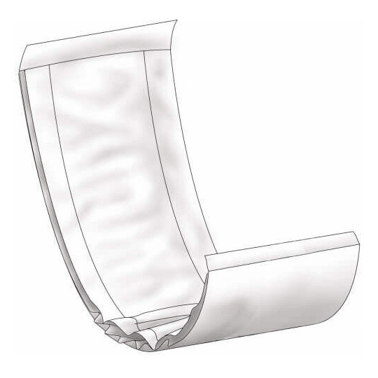 Abri-Let Midi 16x45 cm - Solution intraversable et absorbante