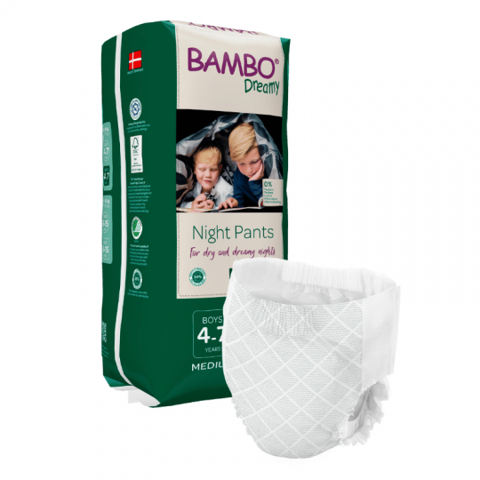 Braguitas Nocturnas Unisex Bambo Dreamy - Protección 4-7 Años